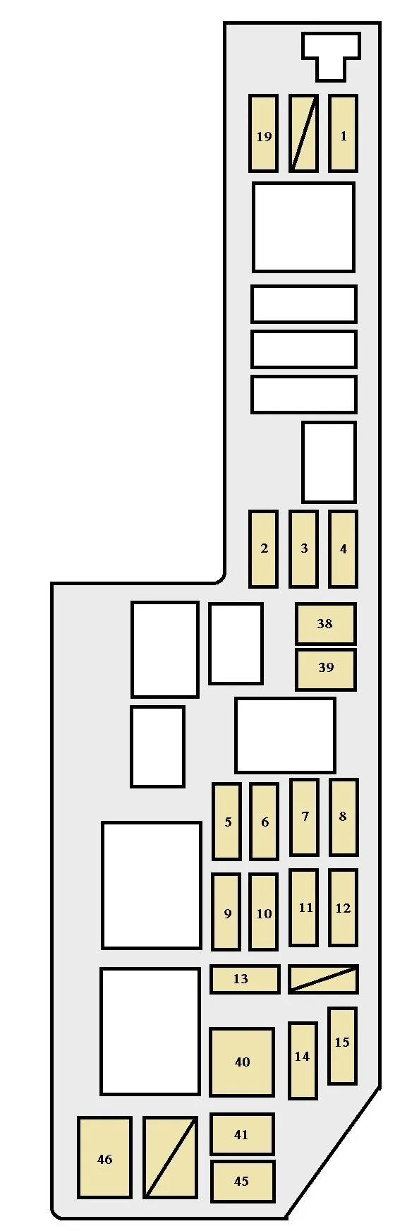Toyota Camry 1999 2000 Fuse Box Diagram Auto Genius