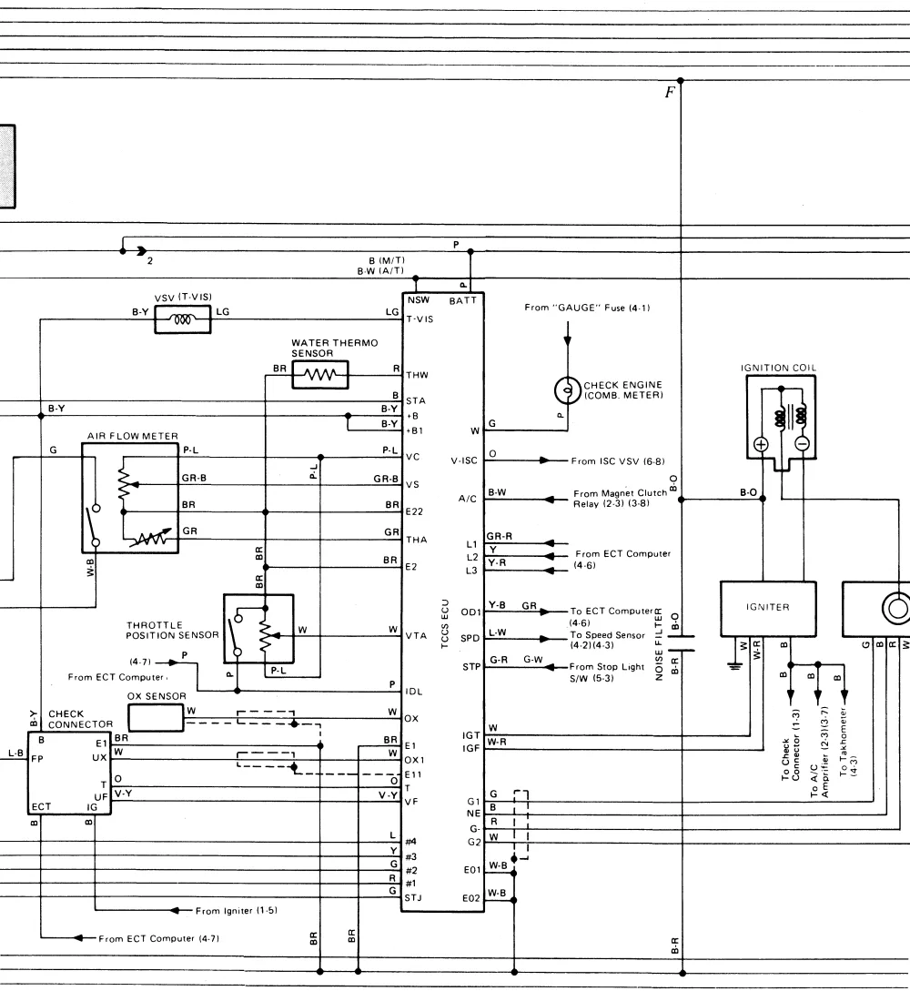 Toyota Celica Radio Wiring Diagram