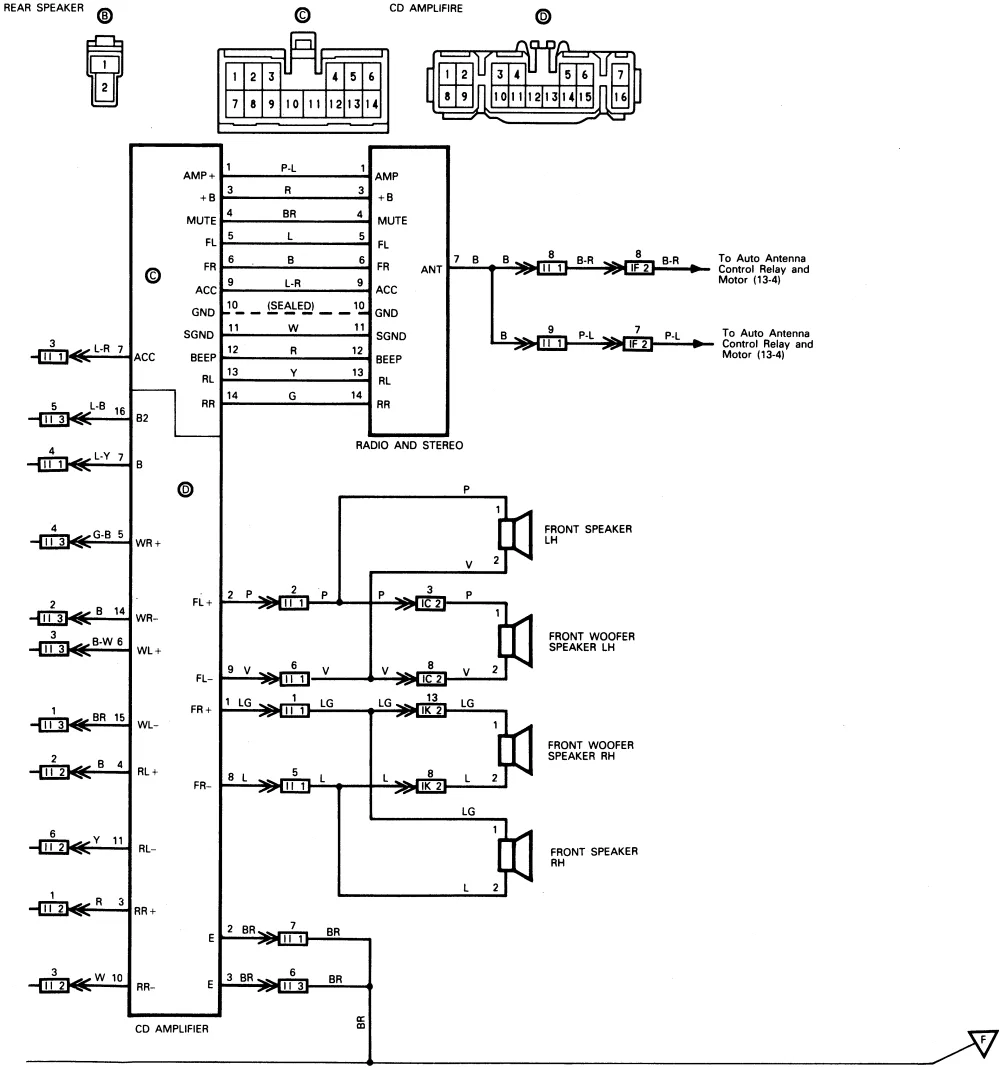 Toyota Celica Radio Wiring Diagram