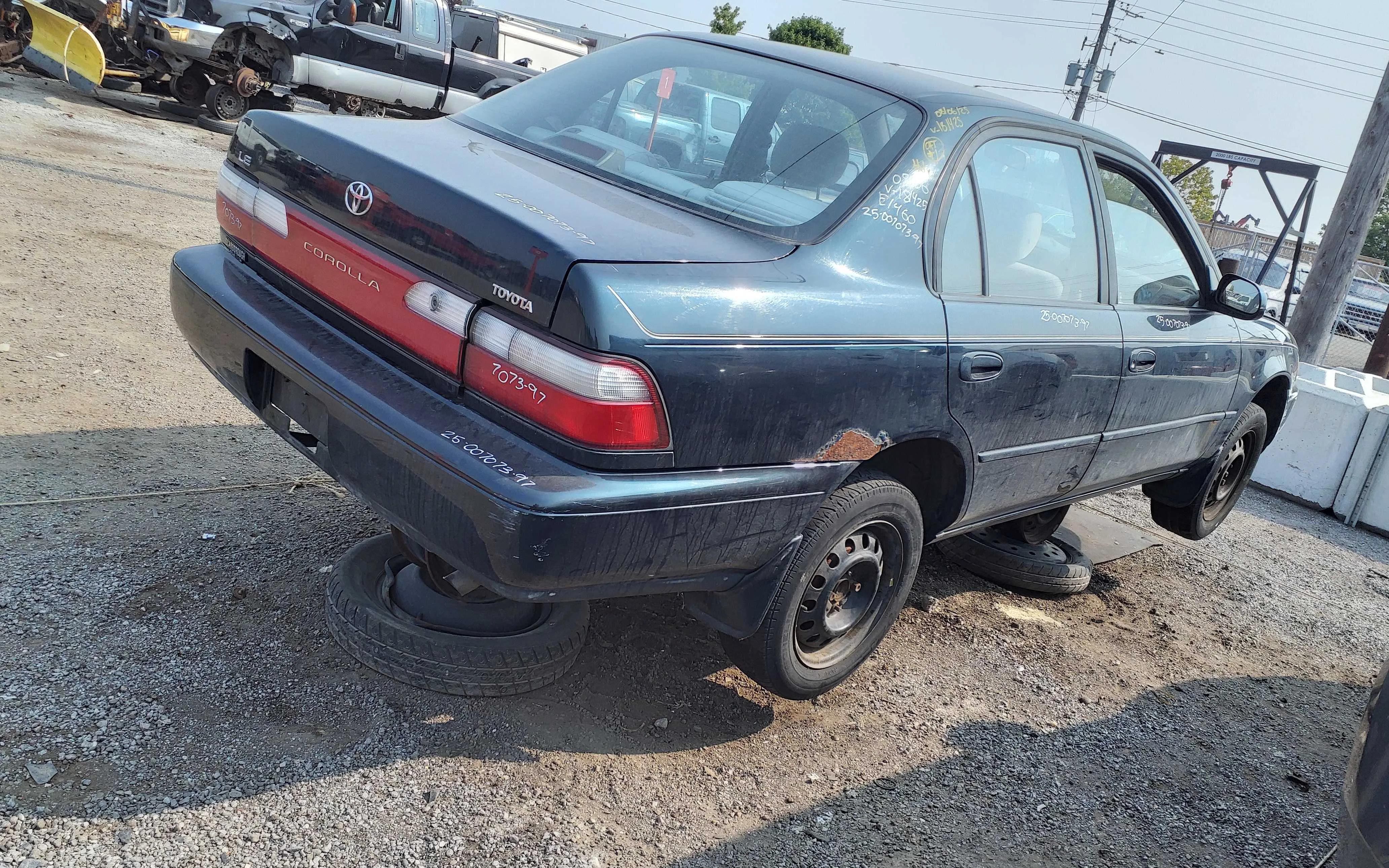 Toyota Corolla 1997 Ajax Kenny U Pull