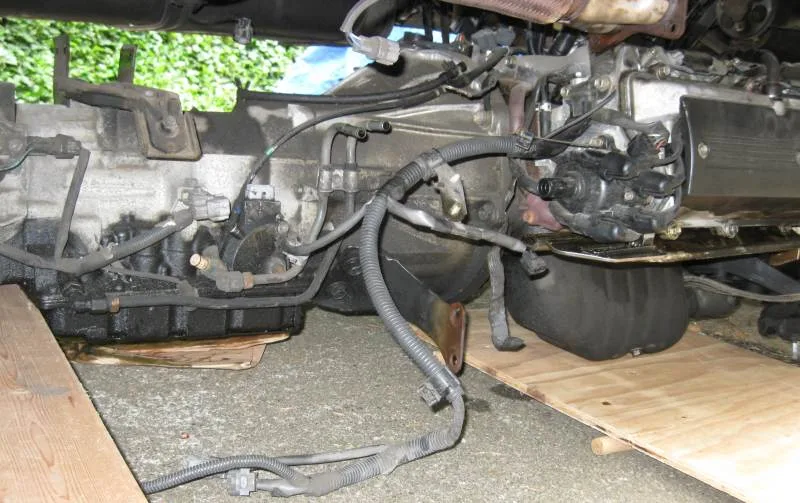 Toyota Previa Engine Removal