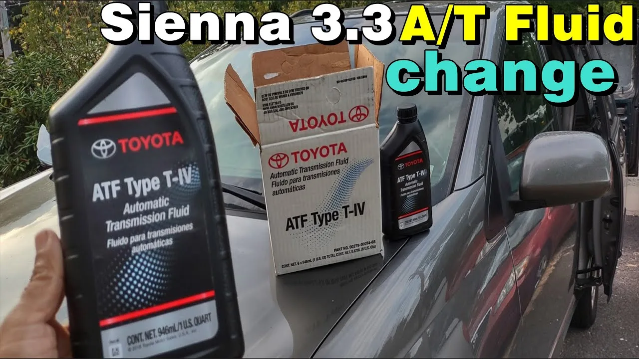 Toyota Sienna Transmission Fluid Change Interval