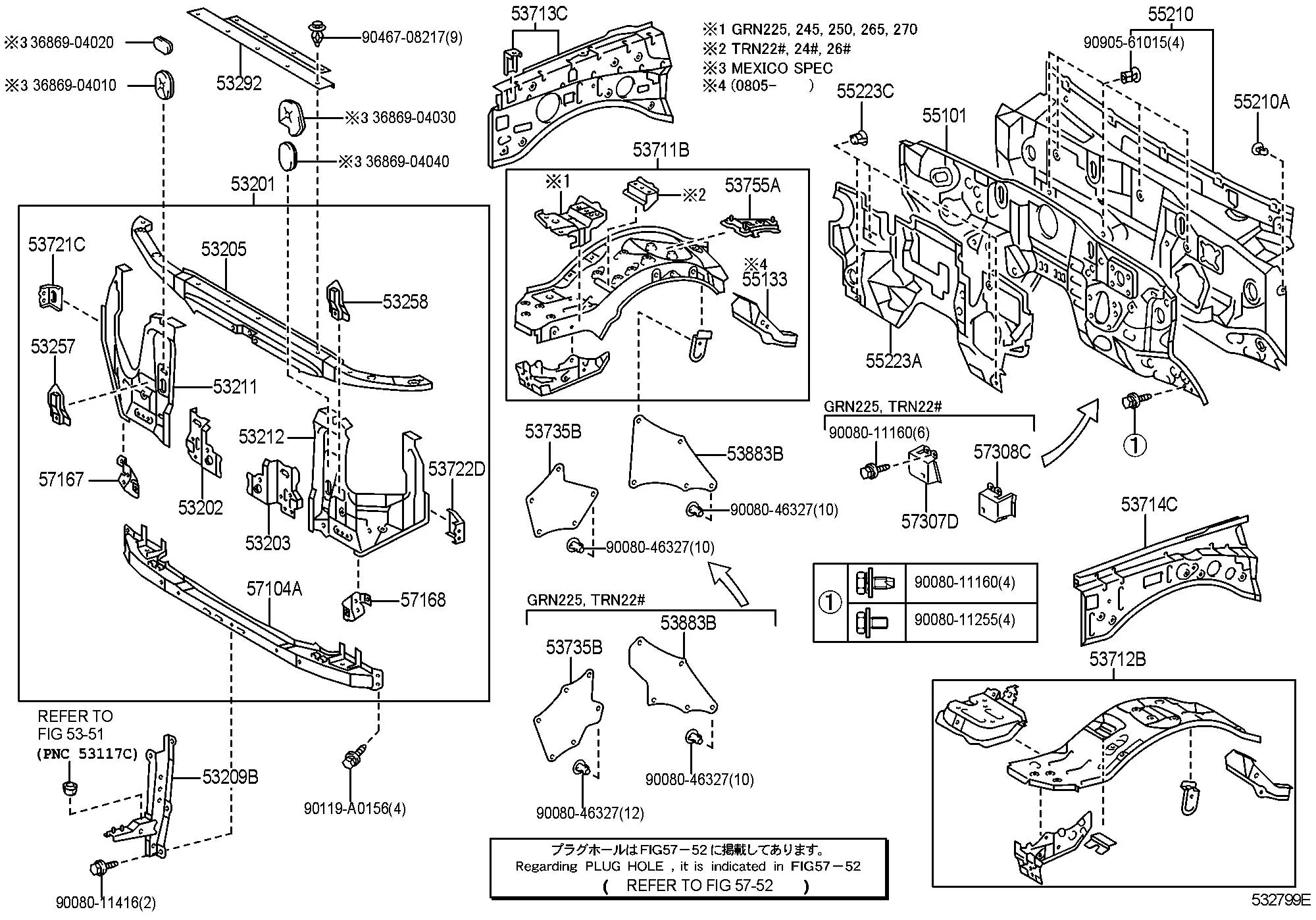 Toyota Tacoma Front End Parts Diagram