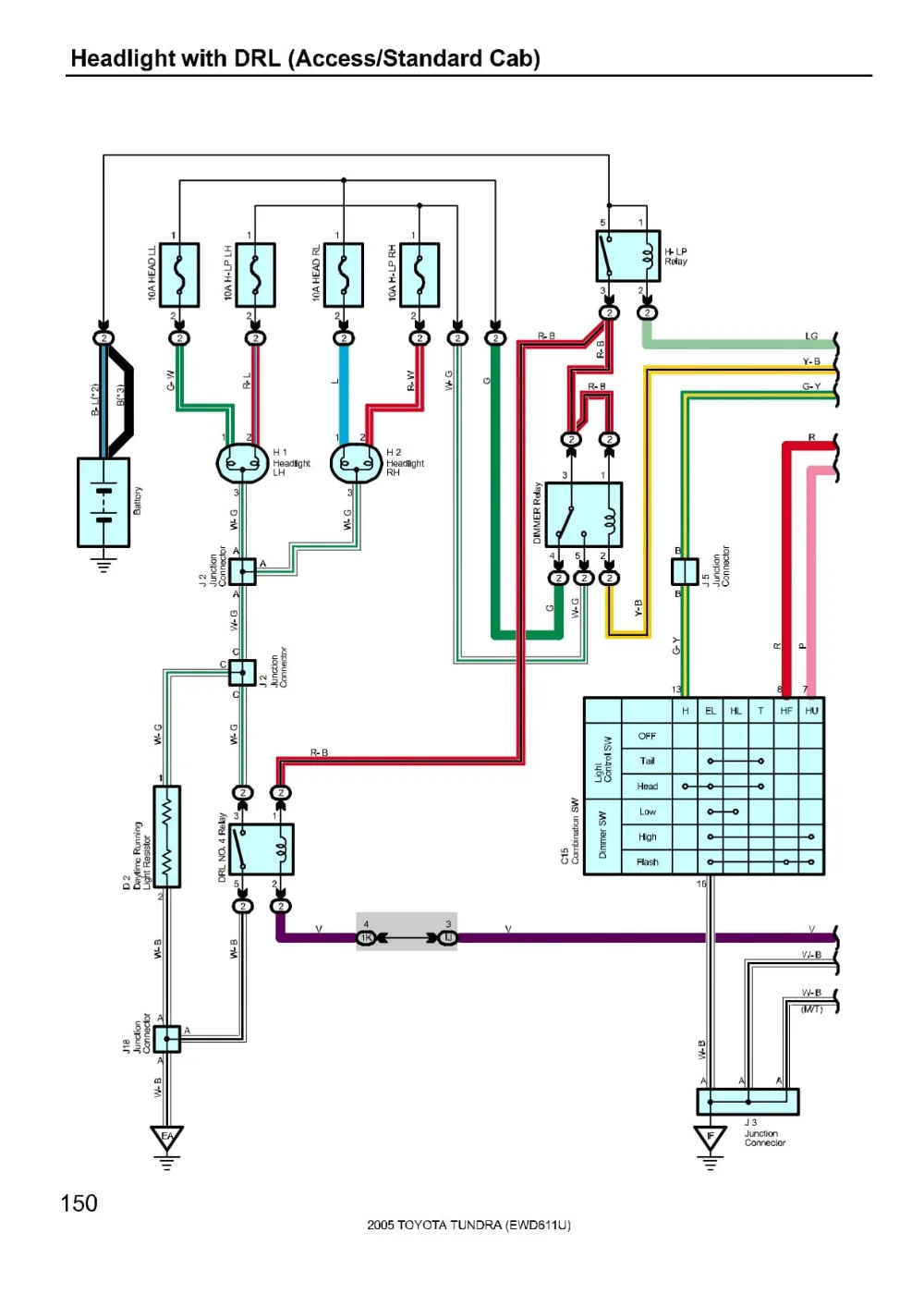 Toyota Tundra Wiring Diagrams Car Electrical Wiring Diagram 2005 Toyota Tundra 125Cc Scooter