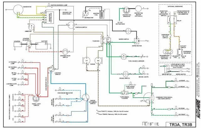 Tr3 Overdrive Wiring Diagram Wiring Diagram