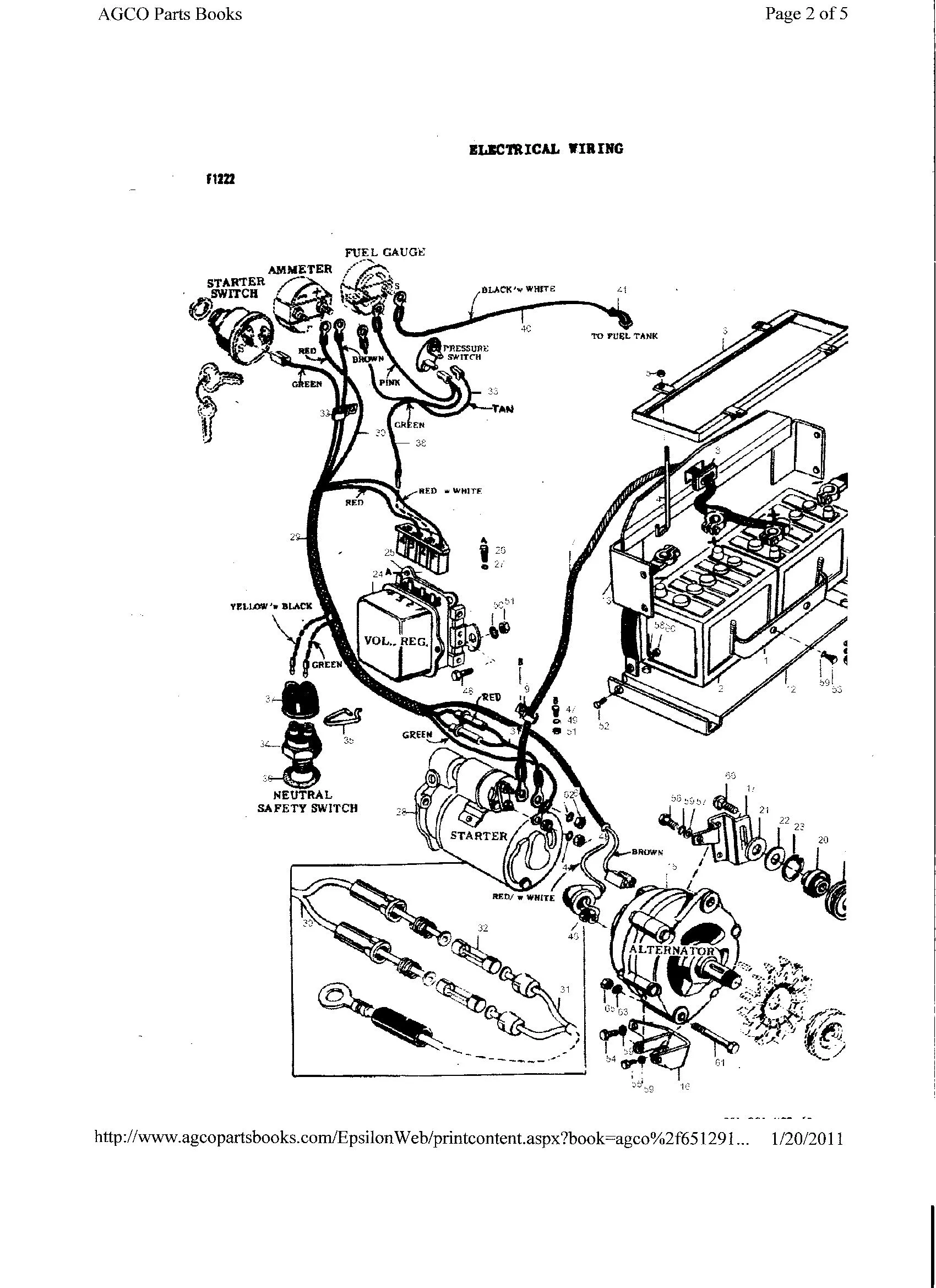 Tractor Wiring Diagrams Diagram 656 International Tractor