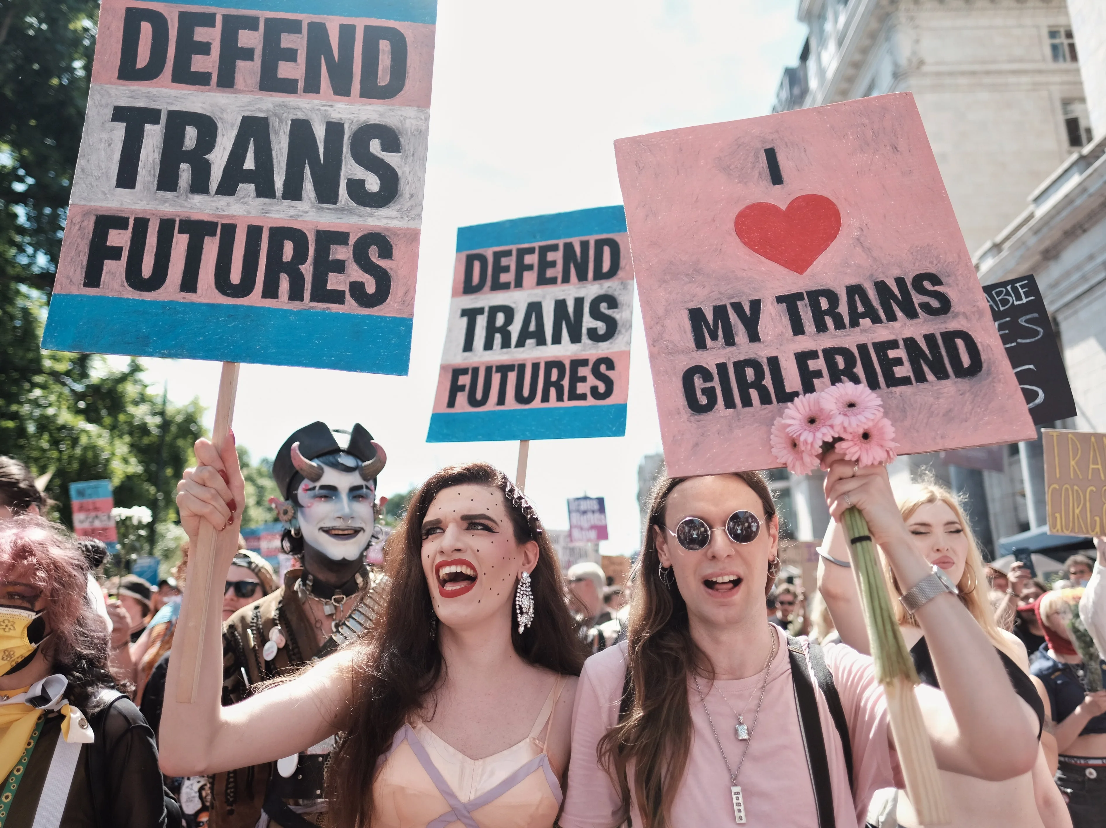 Trans Pride London 2024 Audrye Chelsey