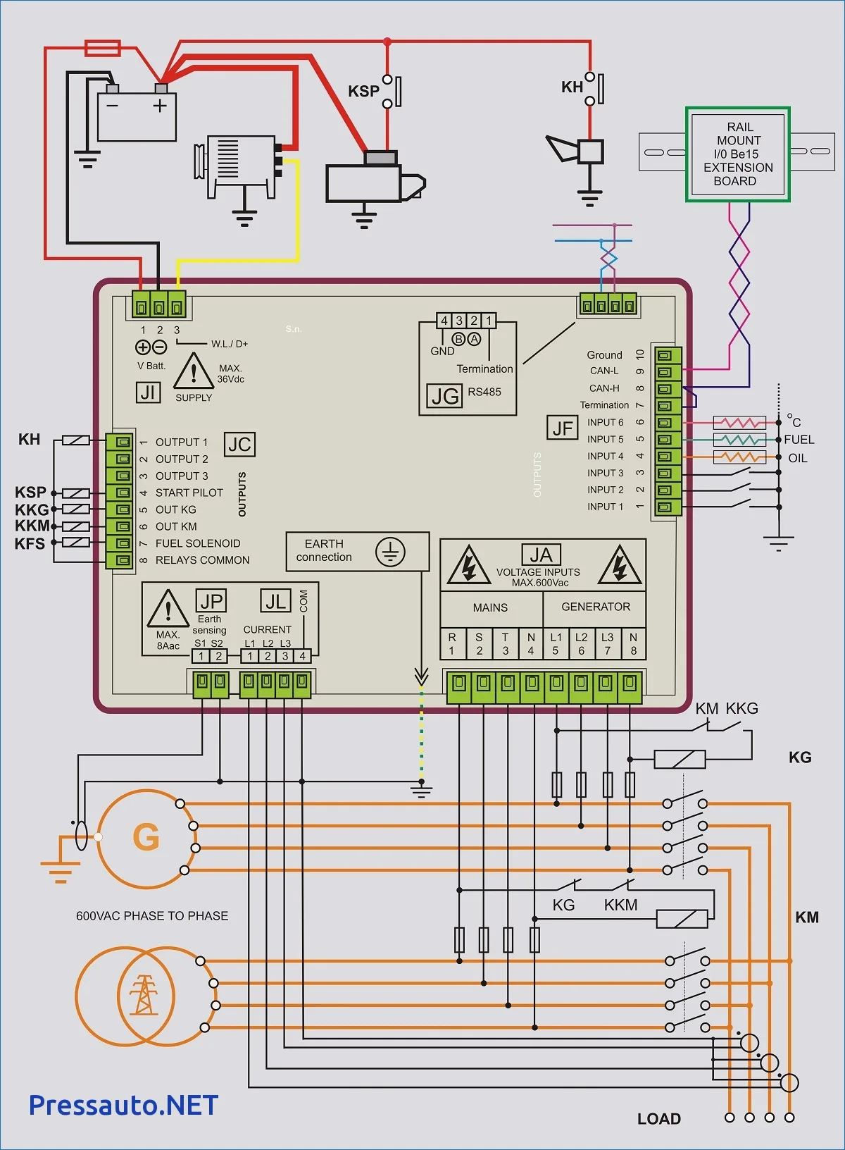Transfer Switch Wiring Diagrams Generac