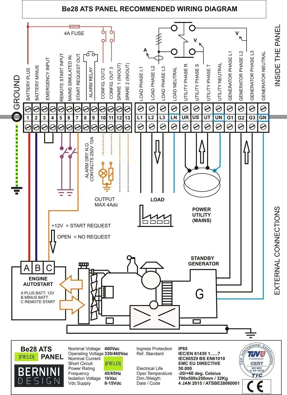 Transfer Switch Wiring Diagrams Generac