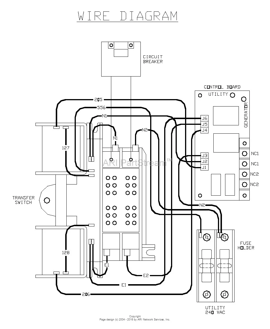 Transfer Switch Wiring Diagrams Generac