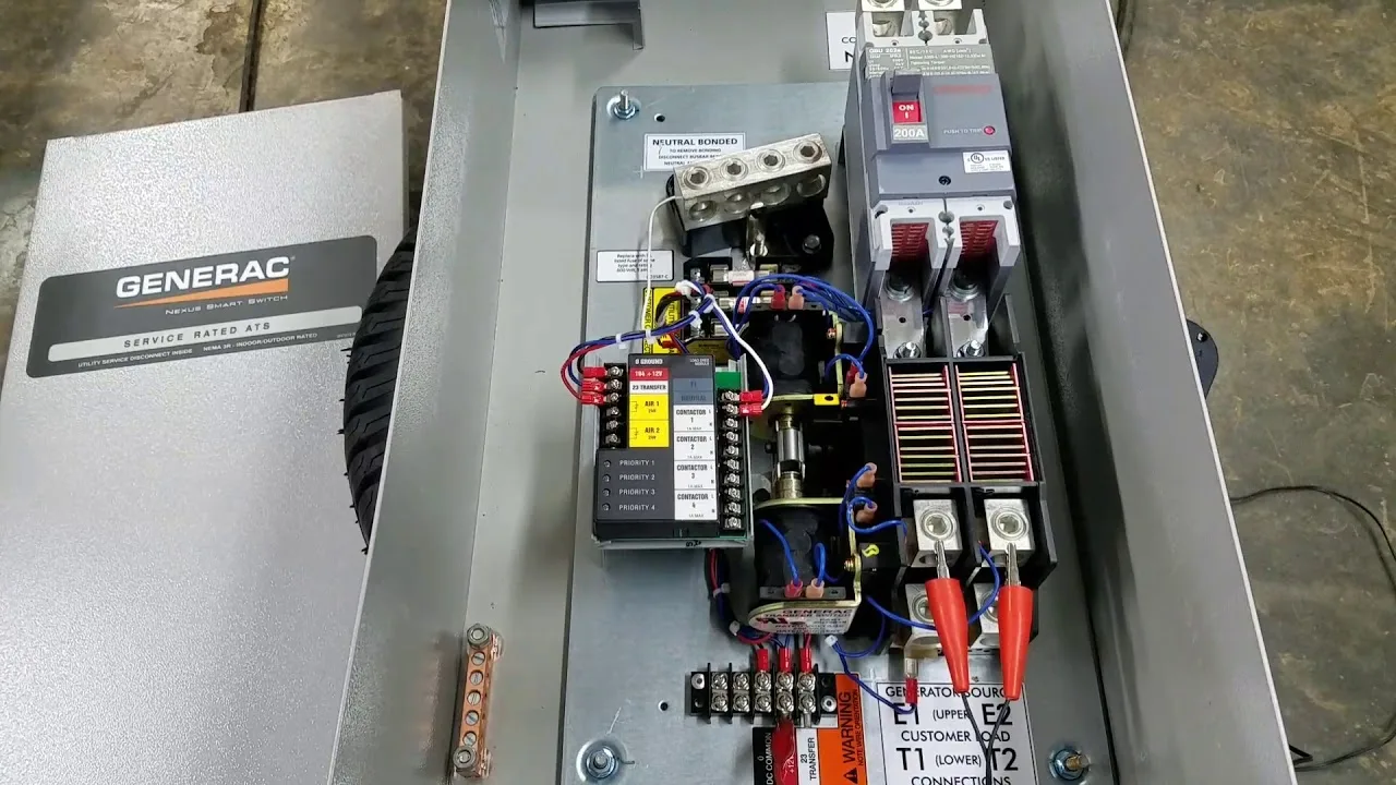 Transfer Switch Wiring Diagrams Generac