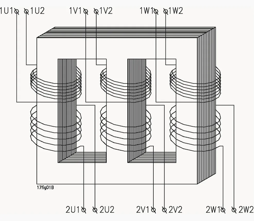 Transformer Wiring Diagrams Three Phase 277V 480V 240V 208V