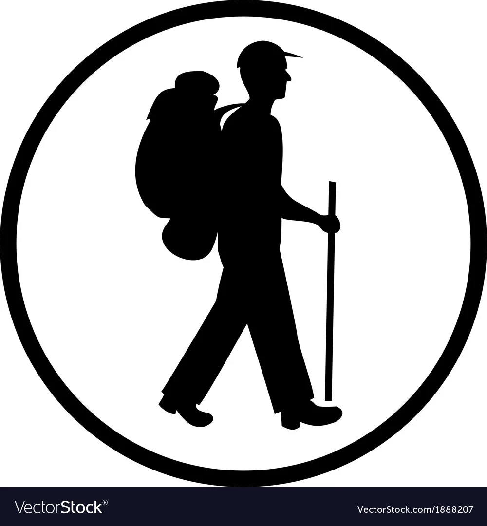 Traveller Icon Royalty Free Vector Image Vectorstock