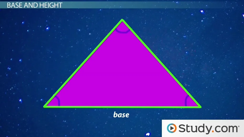 Triangles In Geometry Definition Types Formulas Lesson