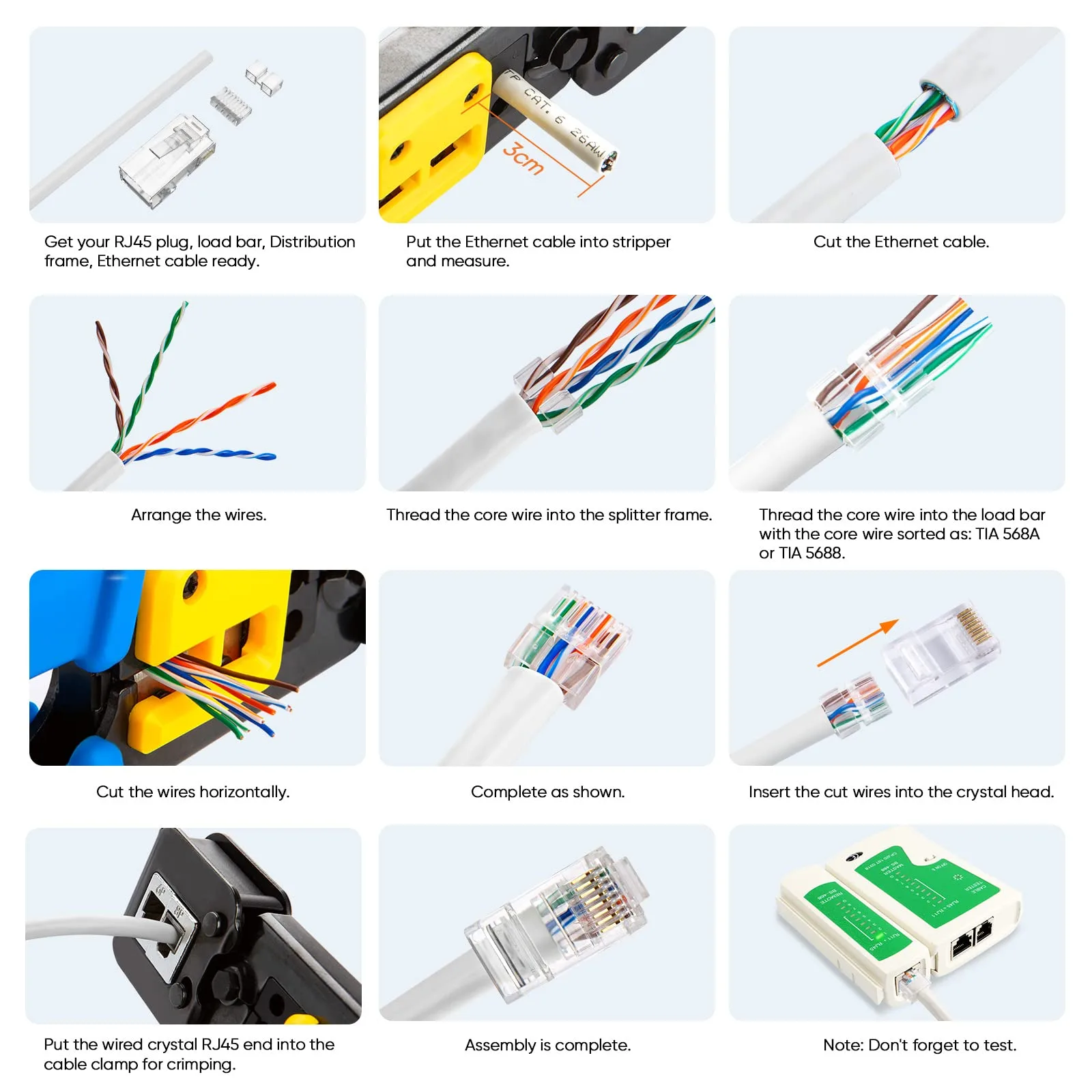 Tribunal Athlète Progressivement Rj45 Cable Wiring Arrière Gril Coquille