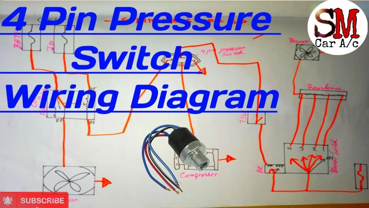 Trinary Pressure Switch Wiring Diagram Wiring Pressure Switc
