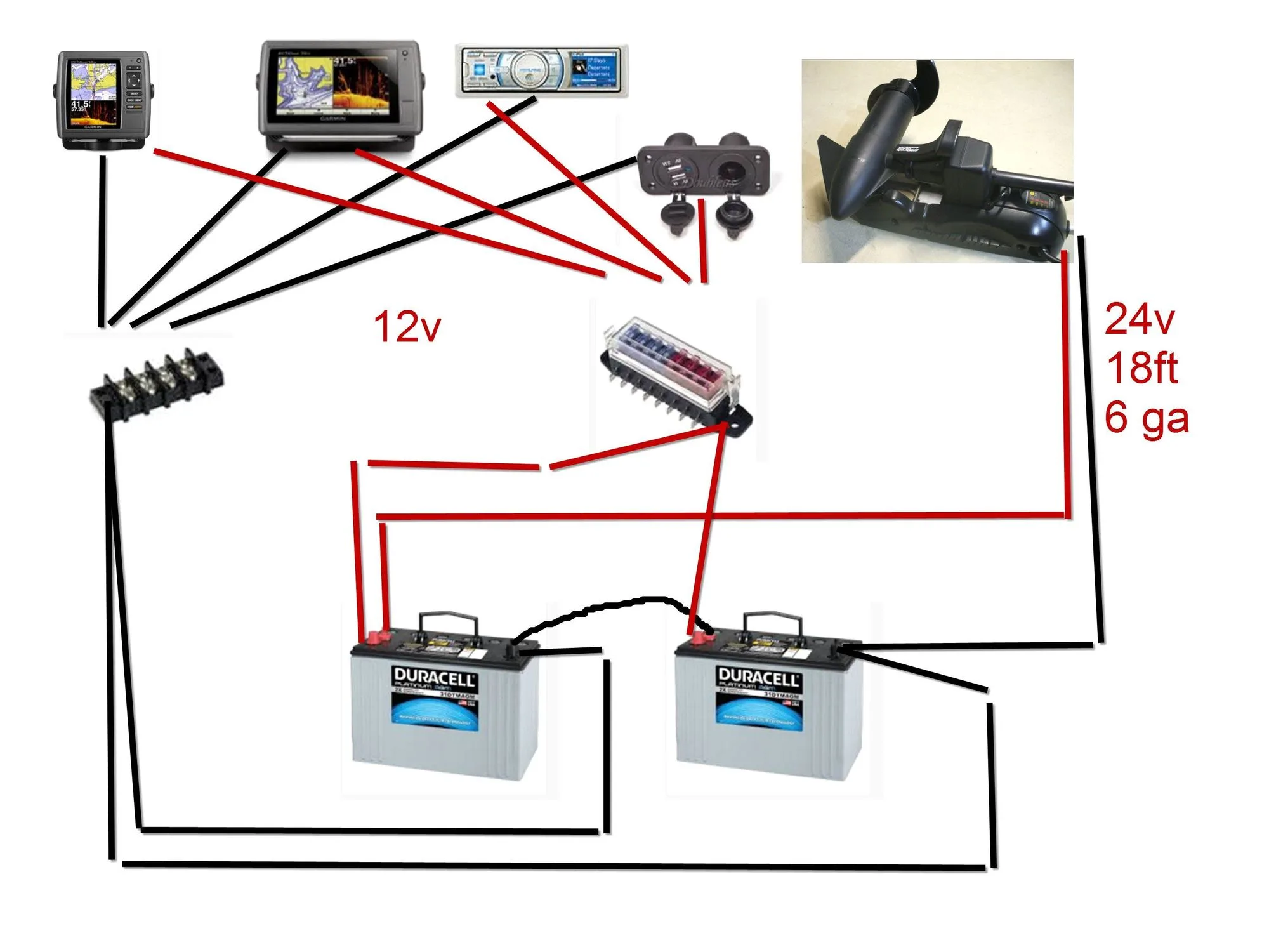Trolling Motor Electrical Connections