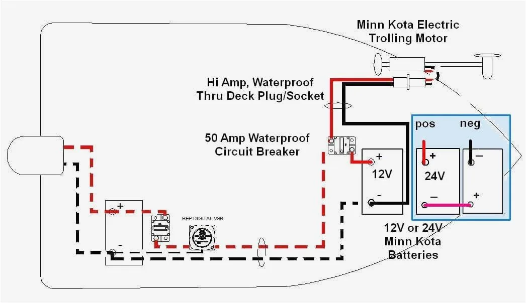 Trolling Motor Wiring Diagram 24 Volt