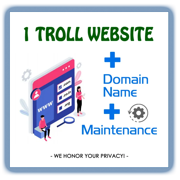 Trolling Services Website Maintenance Services Trolling Websites