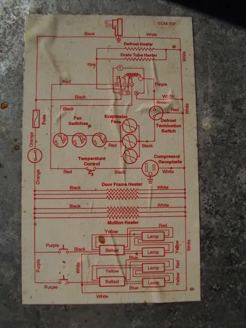 True Freezer T 19F Wiring Diagram Wiring Diagram