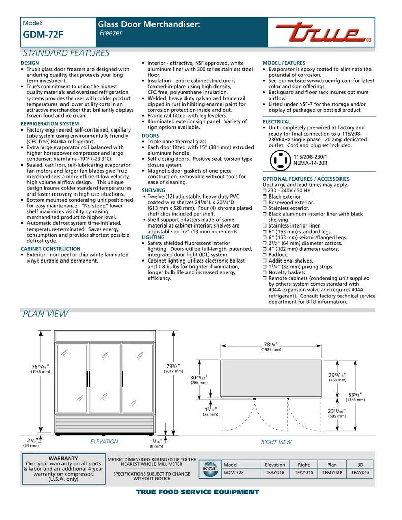 True Gdm 72 Wiring Diagram Wiring Diagram And Schematic