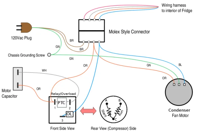 True Refrigeratorpressor Wiring Diagram