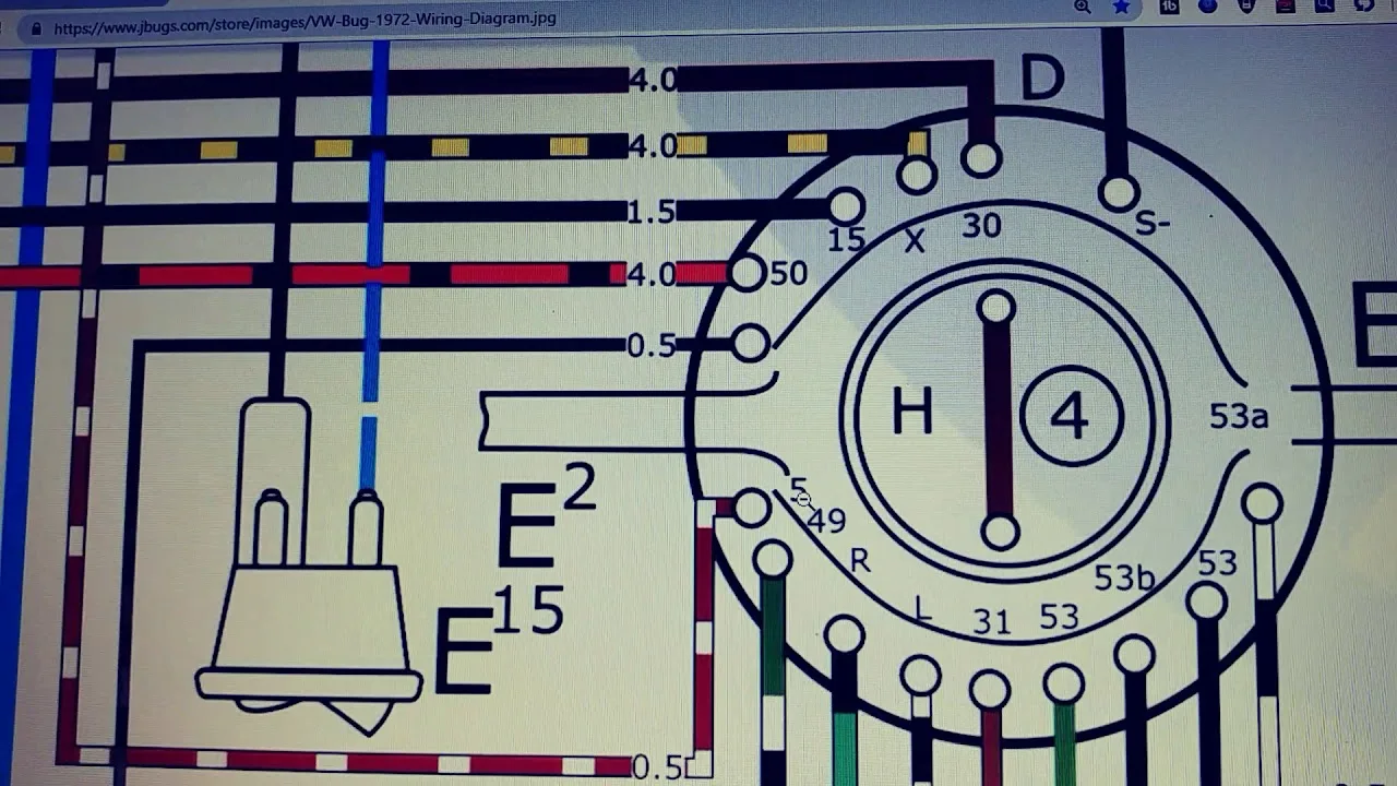 Turn Signal Wiring Diagram 1971 Vw