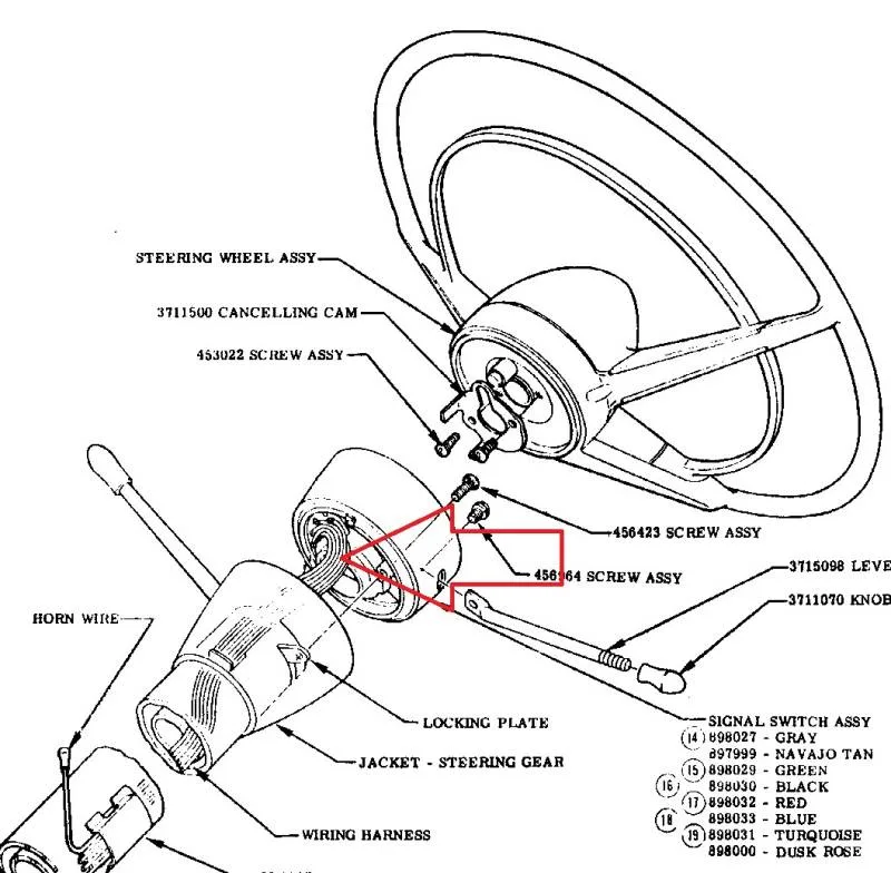 Turn Signal Wiring For 1955 Ford