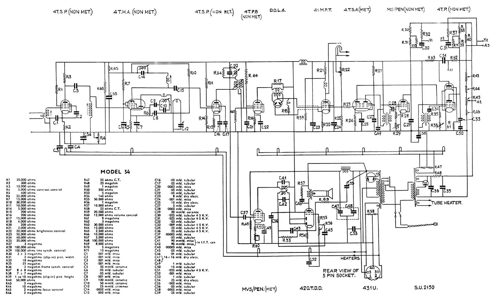 Tv Schematic Diagram And Service Manual