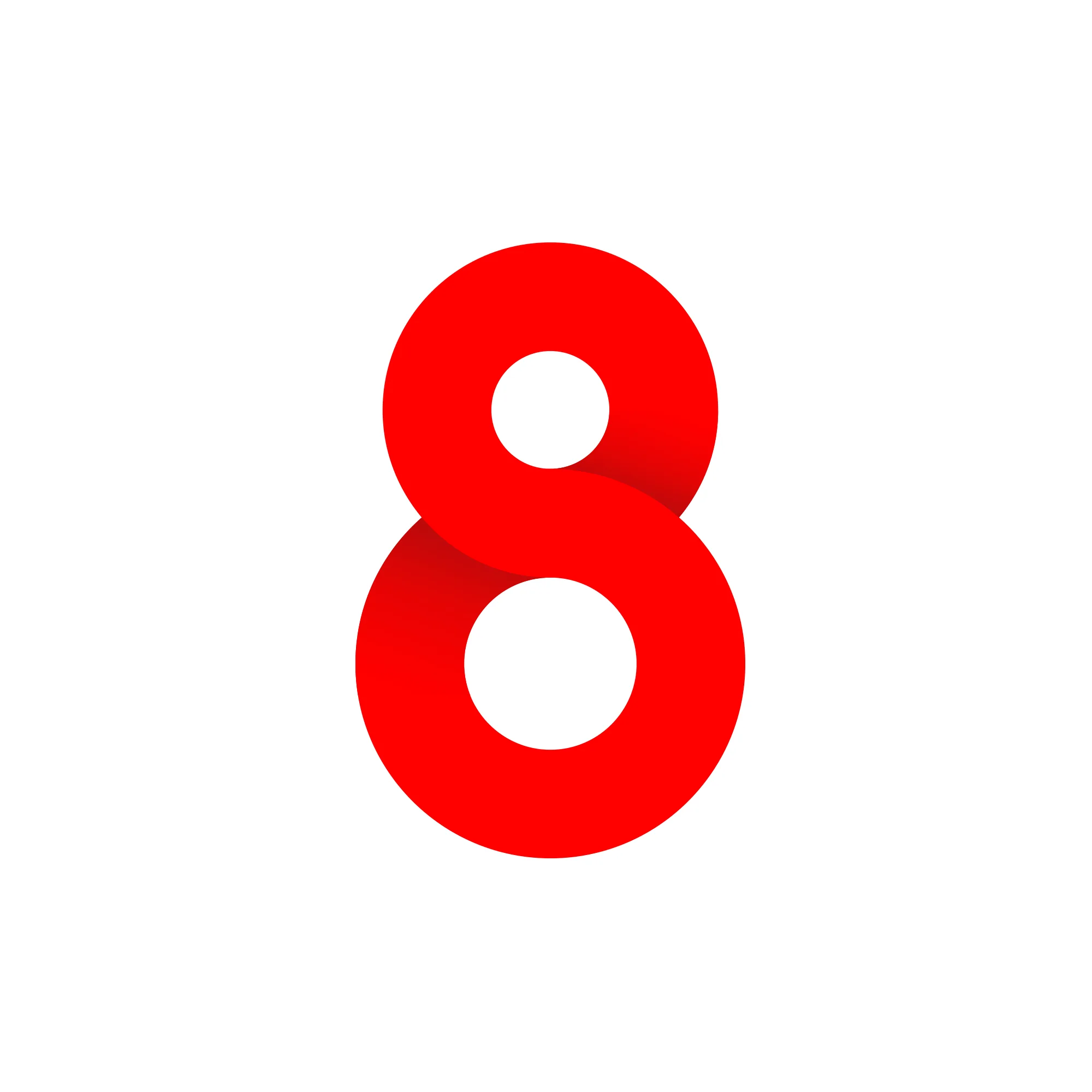 Tv8 Televizija Logo Svg Real Company Number Number 8 Logo