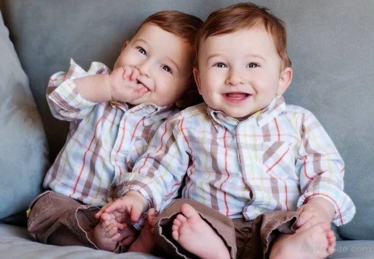 Twin Cute Baby