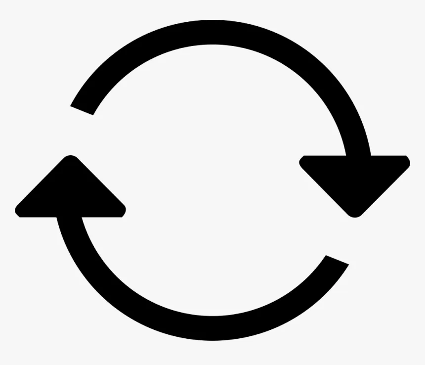 Two Circular Arrows Cycle Icon Png Transparent Png Transparent Png Image Pngitem