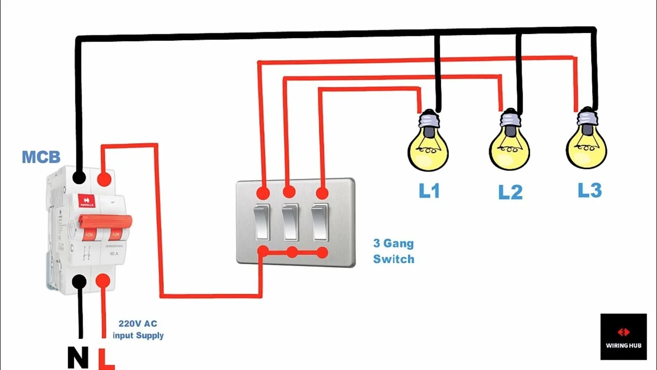 Two Gang Two Way Light Switch Wiring