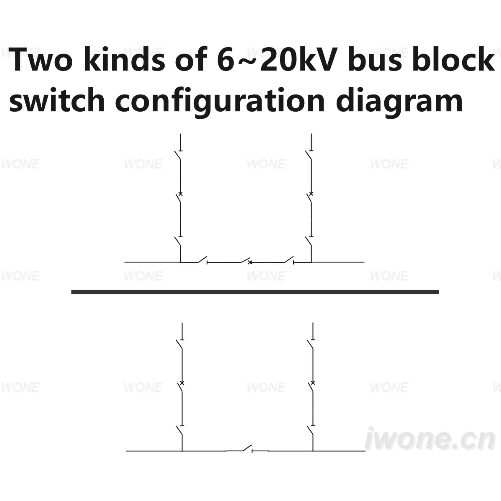 Two Kinds Of 6 20Kv Bus Block Switch Configuration Diagram Experts Electrical