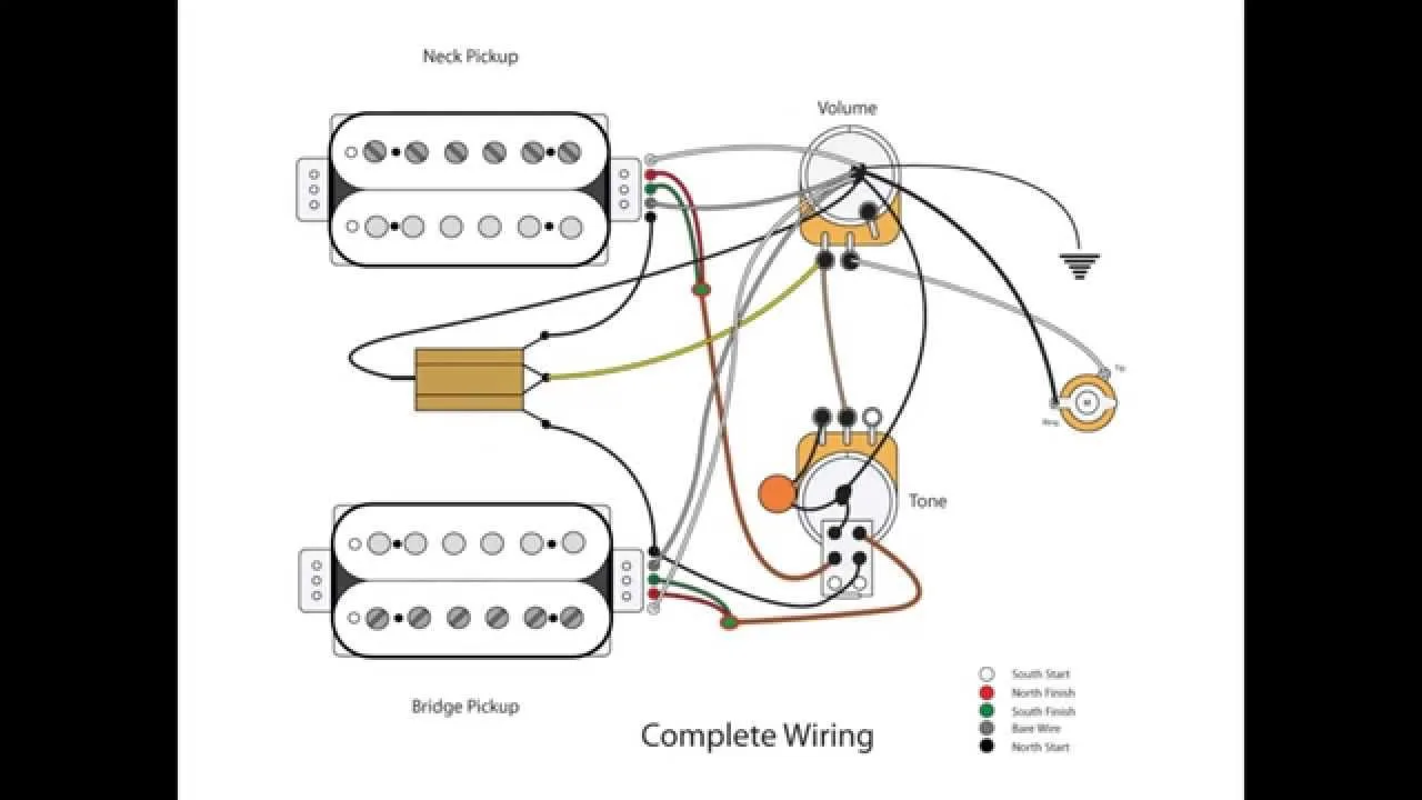 Two Volume One Tone Wiring