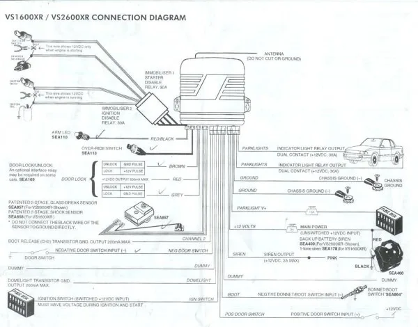 Ultra Remote Car Starter Wiring Diagram
