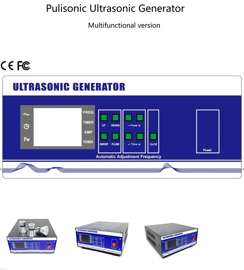 Ultrasonic Circuit Diagram Generator Ultrasonic Cleaning System Power Supply 600Watt With Sweep