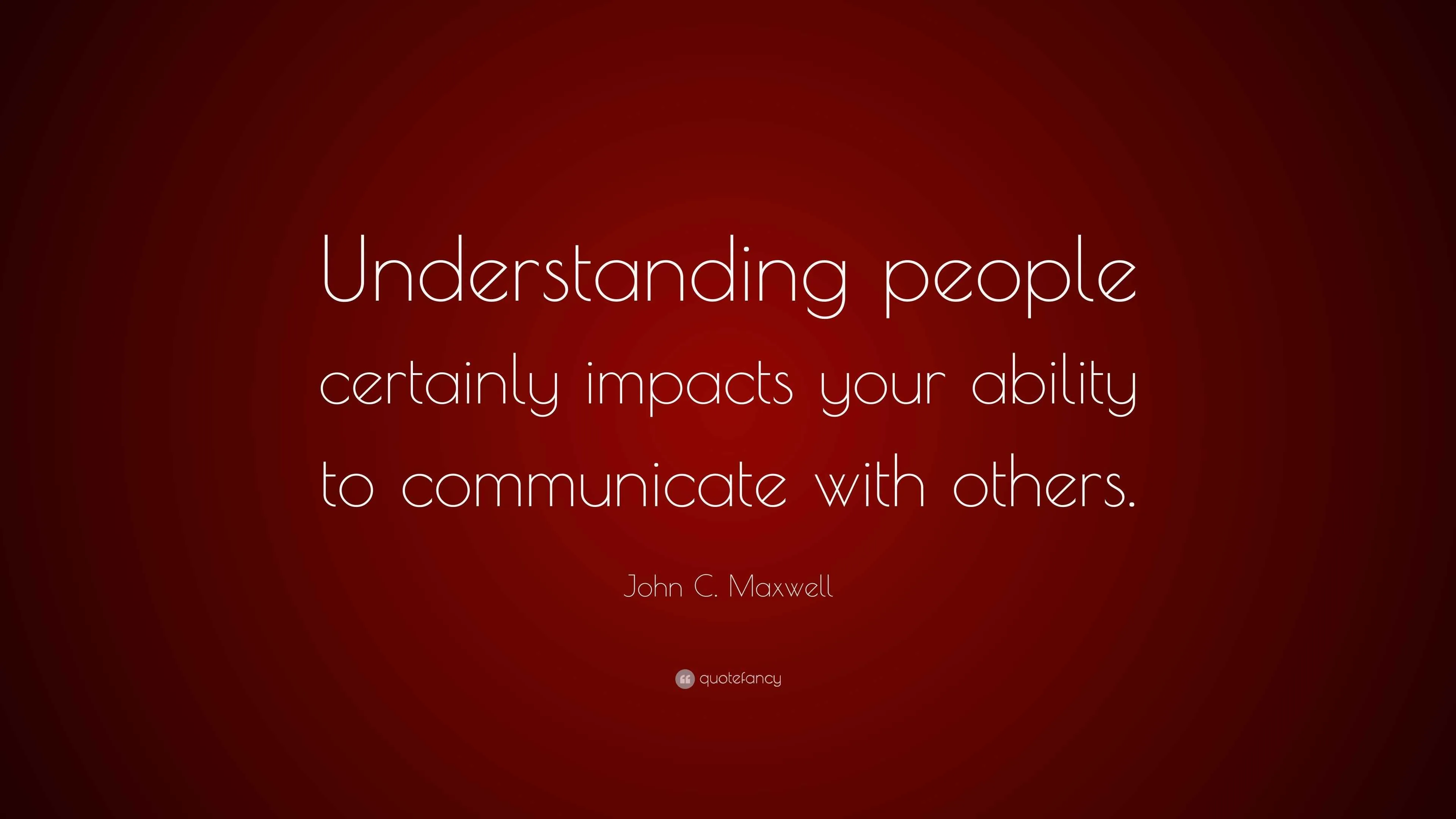 Understanding