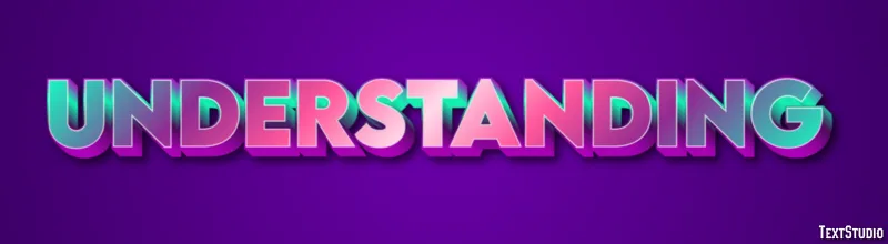 Understanding Text Effect And Logo Design Word
