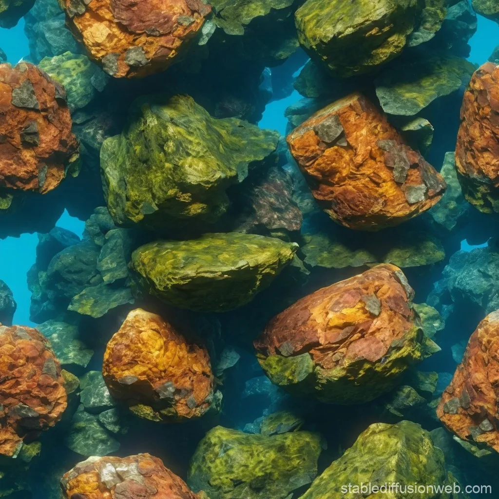 Underwater Rock Texture Stable Diffusion Online
