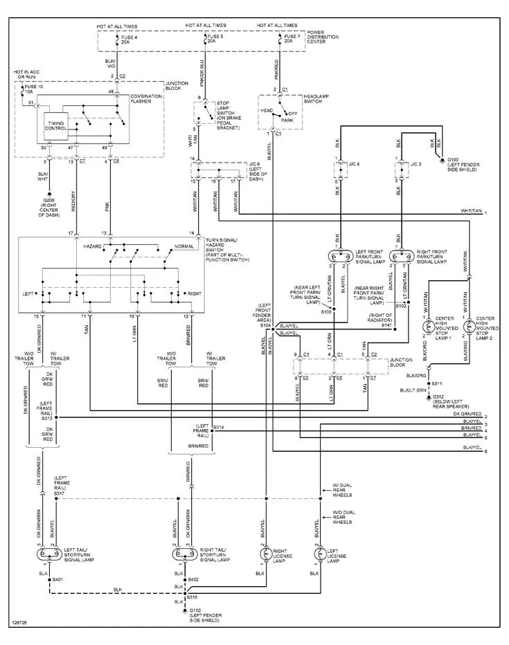 Unique 97 Jeep Grand Cherokee Headlight Wiring Diagram Dodge Ram 1500 Dodge Ram 1500