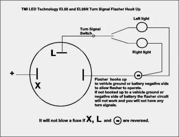 Universal Turn Signal Switch Wiring Diagram