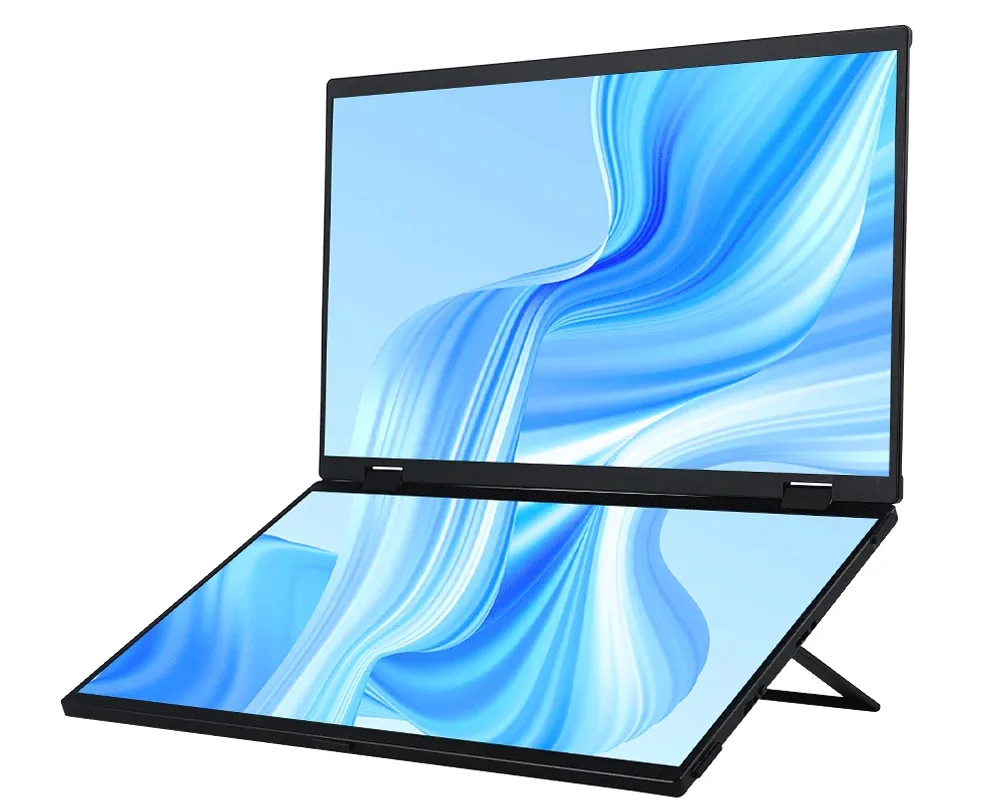 Uperfect Delta Dual Screen Portable Monitor Hits Kickstarter For 359 And Up Liliputing