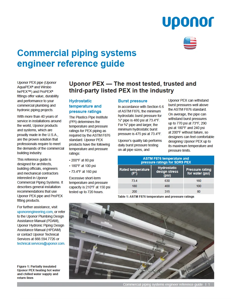 Uponor Residential Install Guide
