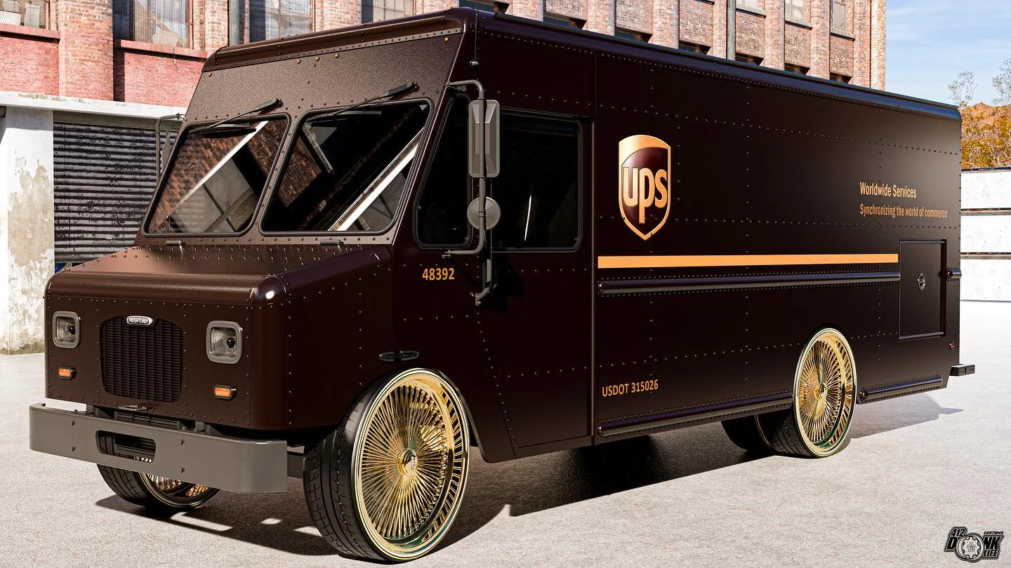Ups Delivery Van