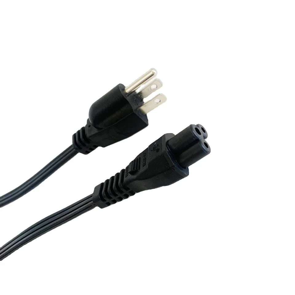 Us 3Pin Power Cord For Pc Laptop Power Cord And Plug
