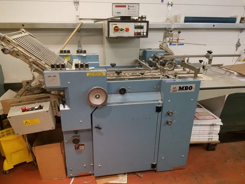 Used Mbo Folder B120 1 20 4P With Angle Arm Presscity