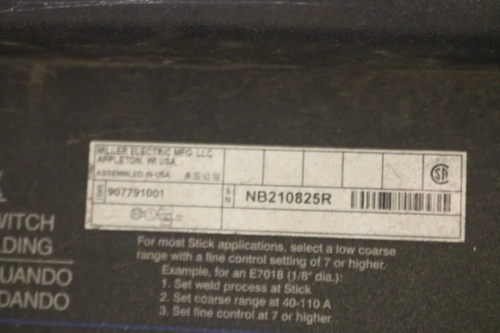 Used Miller Bobcat 225 Welder 8074062