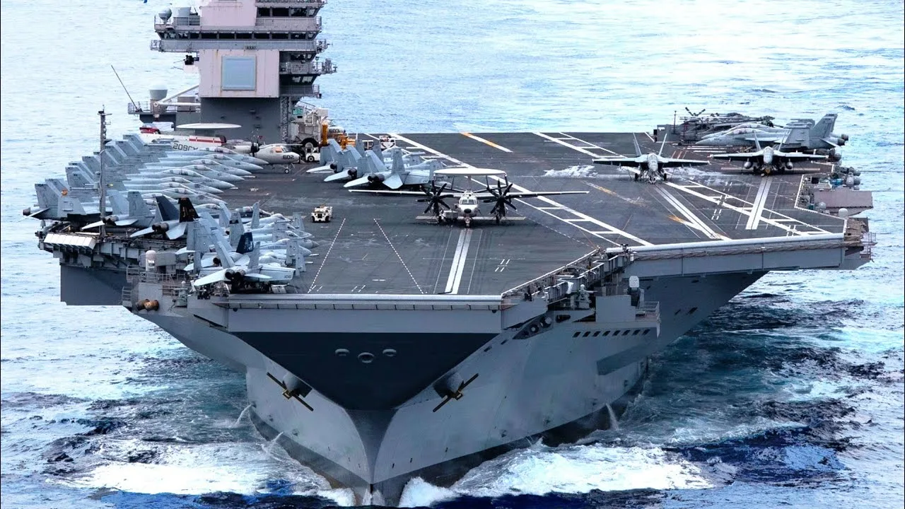 Uss Gerald R Ford The World S Largest Aircraft Carrier Begins 01