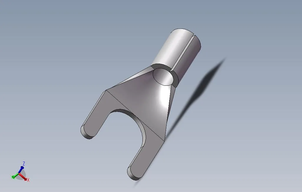 冷压接线端子Ut1 4 Solidworks 2013 模型图纸免费下载 懒石网